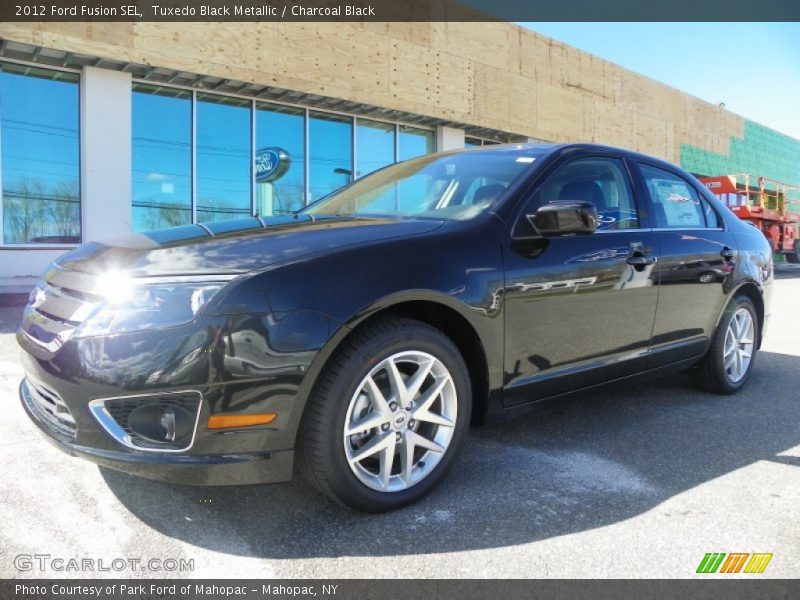 Tuxedo Black Metallic / Charcoal Black 2012 Ford Fusion SEL