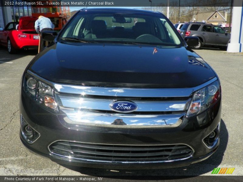Tuxedo Black Metallic / Charcoal Black 2012 Ford Fusion SEL