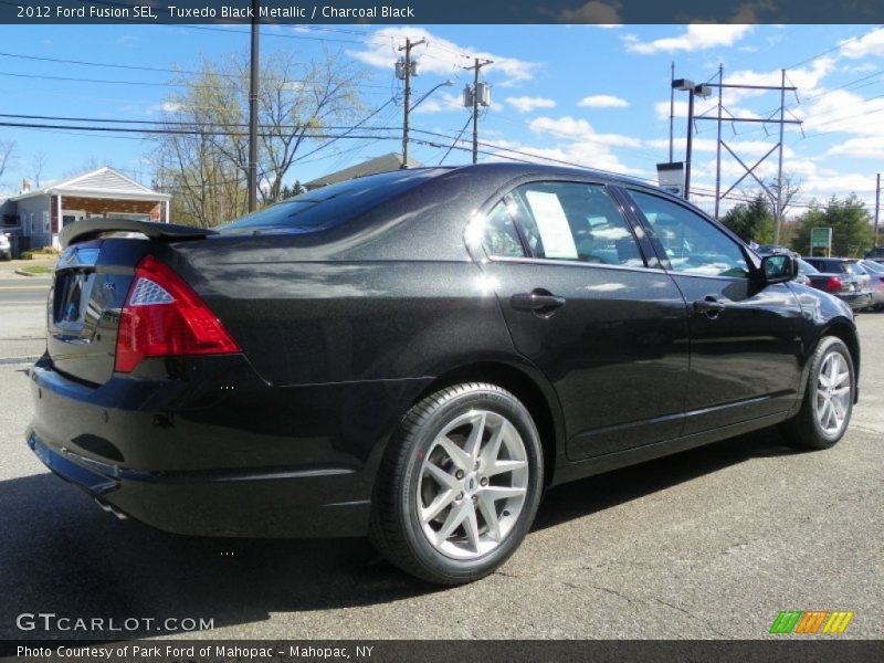 Tuxedo Black Metallic / Charcoal Black 2012 Ford Fusion SEL