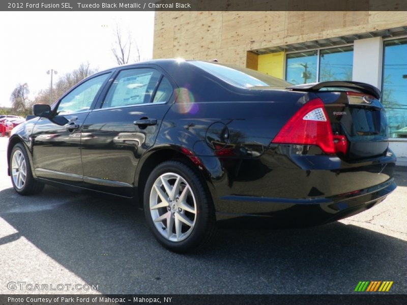 Tuxedo Black Metallic / Charcoal Black 2012 Ford Fusion SEL