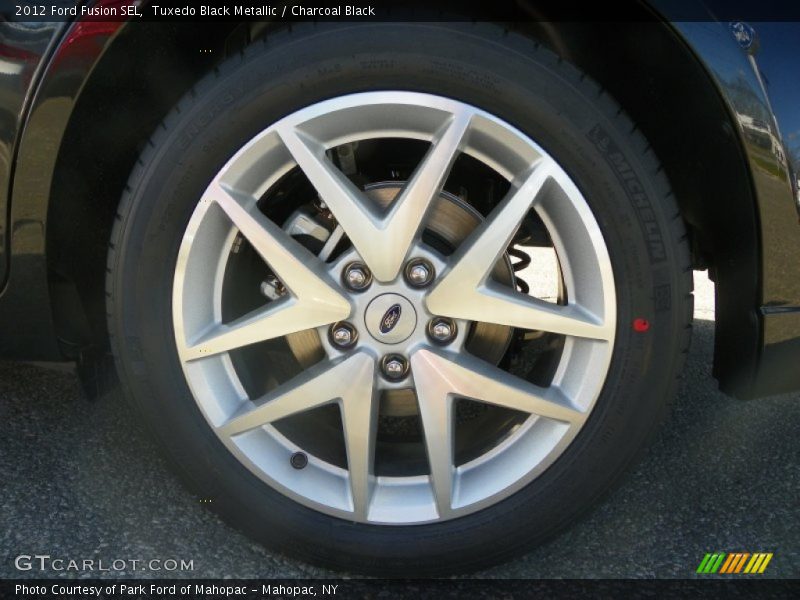 Tuxedo Black Metallic / Charcoal Black 2012 Ford Fusion SEL