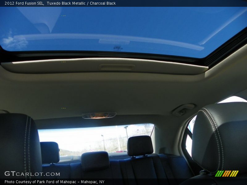 Tuxedo Black Metallic / Charcoal Black 2012 Ford Fusion SEL