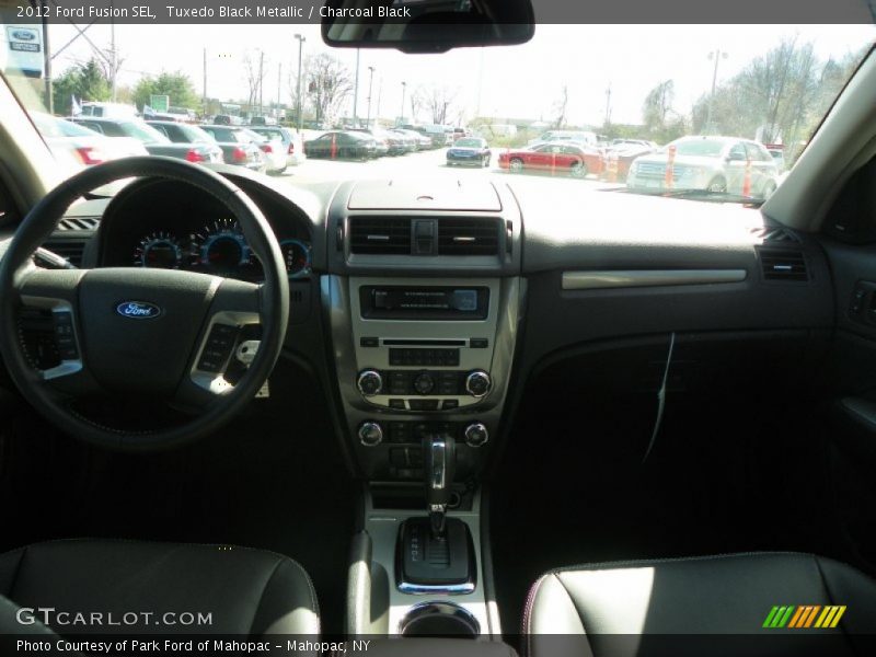 Tuxedo Black Metallic / Charcoal Black 2012 Ford Fusion SEL