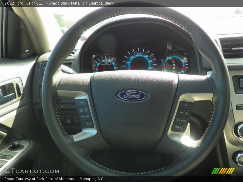 Tuxedo Black Metallic / Charcoal Black 2012 Ford Fusion SEL