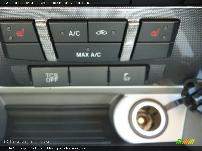 Tuxedo Black Metallic / Charcoal Black 2012 Ford Fusion SEL