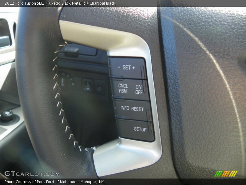 Tuxedo Black Metallic / Charcoal Black 2012 Ford Fusion SEL