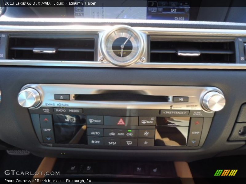 Liquid Platinum / Flaxen 2013 Lexus GS 350 AWD