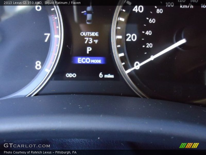 Liquid Platinum / Flaxen 2013 Lexus GS 350 AWD