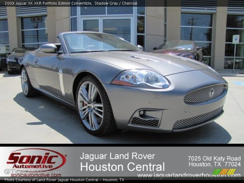 Shadow Gray / Charcoal 2009 Jaguar XK XKR Portfolio Edition Convertible