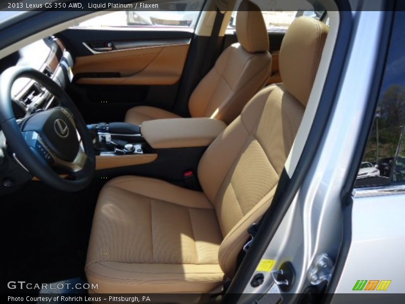 Liquid Platinum / Flaxen 2013 Lexus GS 350 AWD