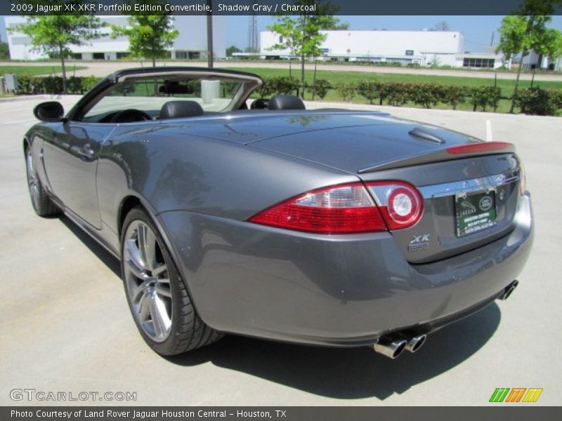 Shadow Gray / Charcoal 2009 Jaguar XK XKR Portfolio Edition Convertible