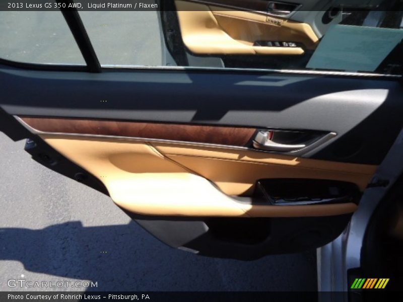 Liquid Platinum / Flaxen 2013 Lexus GS 350 AWD