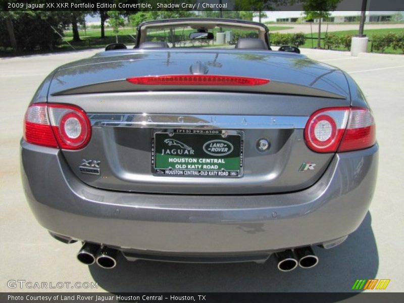 Shadow Gray / Charcoal 2009 Jaguar XK XKR Portfolio Edition Convertible