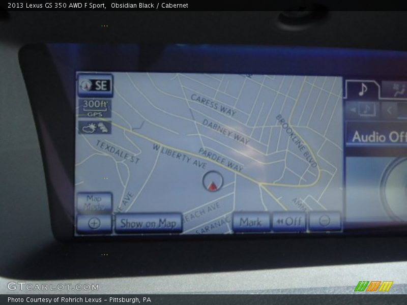 Obsidian Black / Cabernet 2013 Lexus GS 350 AWD F Sport