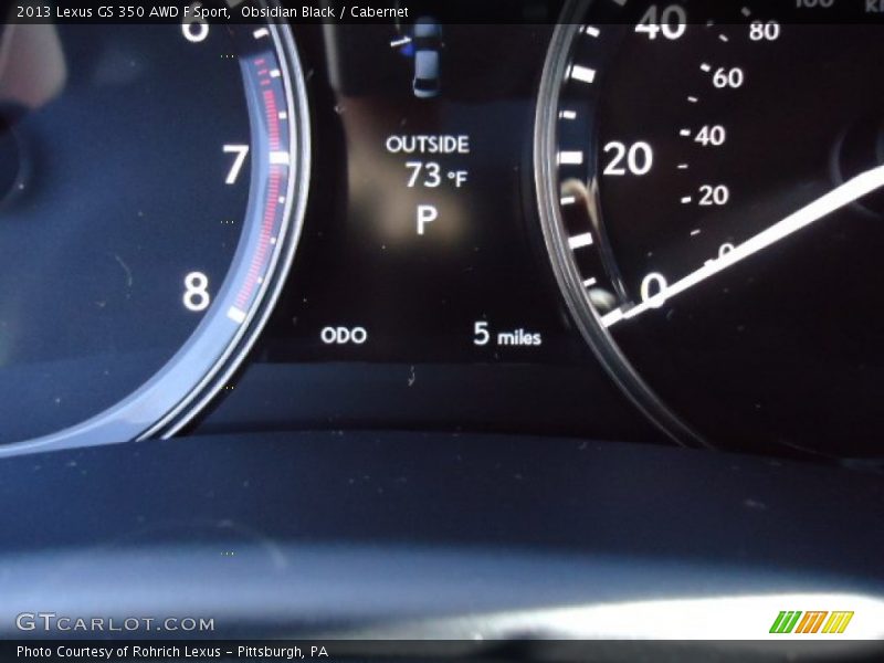Obsidian Black / Cabernet 2013 Lexus GS 350 AWD F Sport