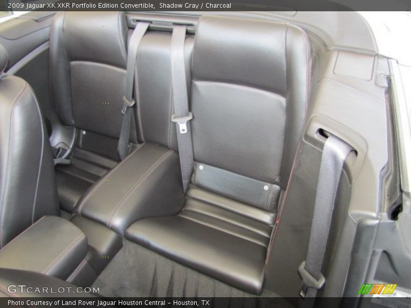 Rear Seat of 2009 XK XKR Portfolio Edition Convertible