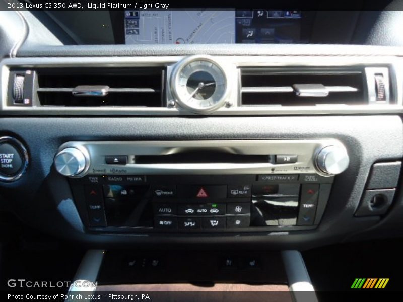 Liquid Platinum / Light Gray 2013 Lexus GS 350 AWD