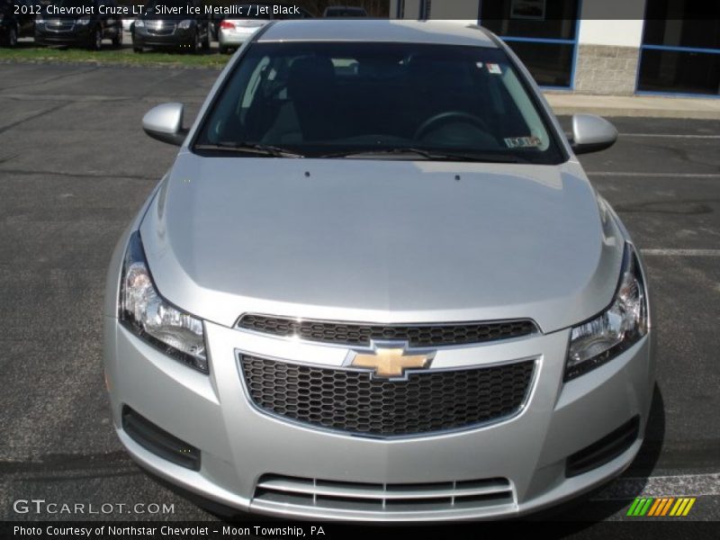 Silver Ice Metallic / Jet Black 2012 Chevrolet Cruze LT