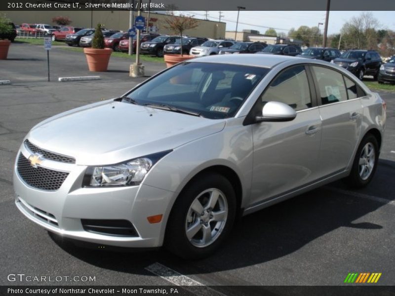 Silver Ice Metallic / Jet Black 2012 Chevrolet Cruze LT