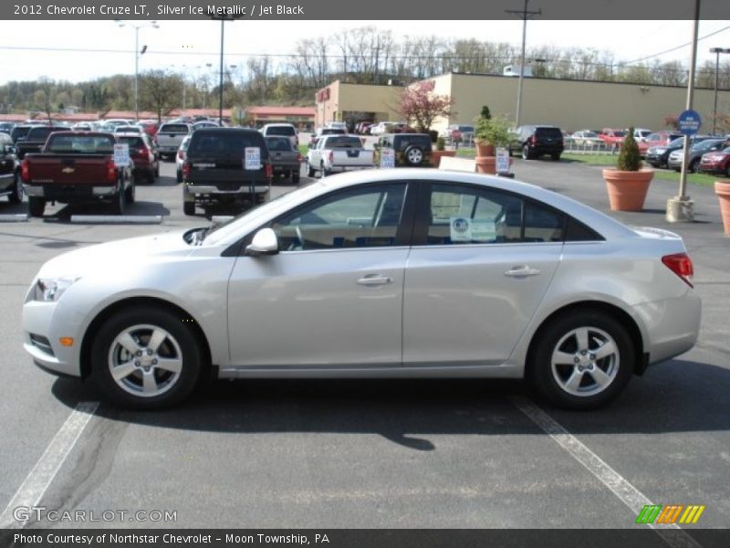 Silver Ice Metallic / Jet Black 2012 Chevrolet Cruze LT
