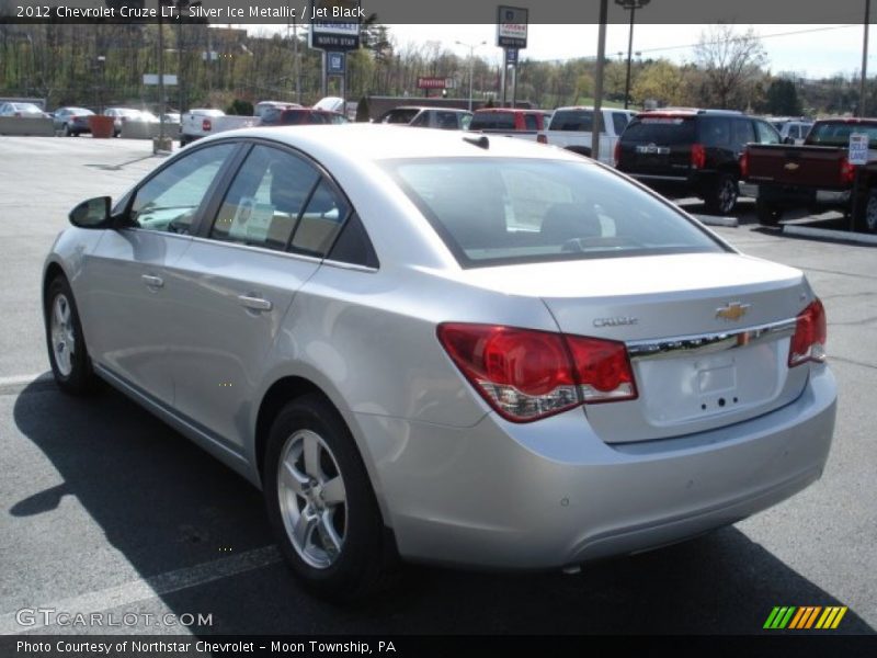 Silver Ice Metallic / Jet Black 2012 Chevrolet Cruze LT