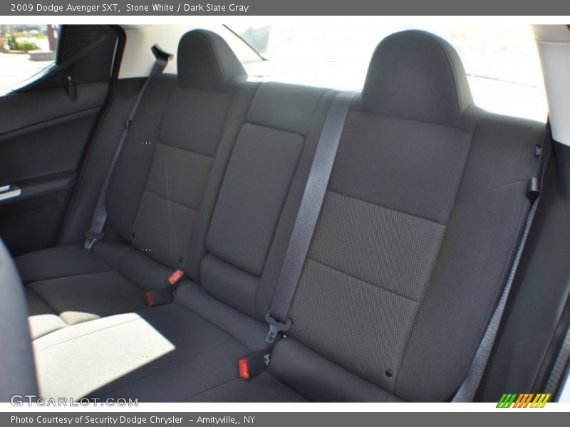 Stone White / Dark Slate Gray 2009 Dodge Avenger SXT