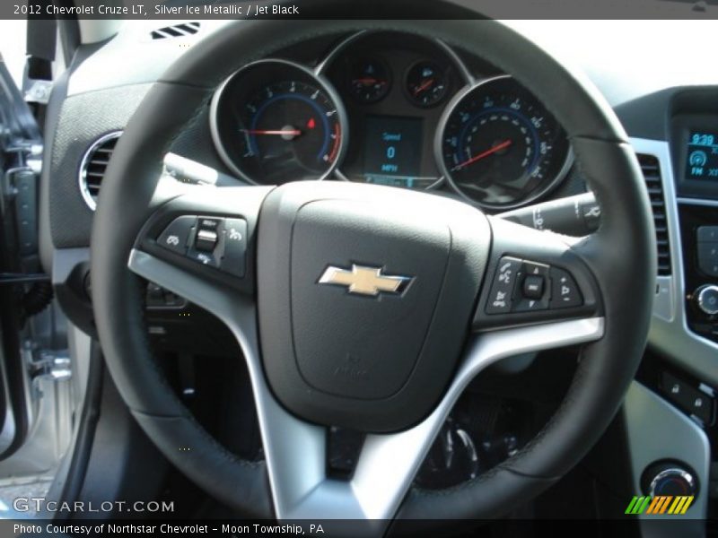 Silver Ice Metallic / Jet Black 2012 Chevrolet Cruze LT