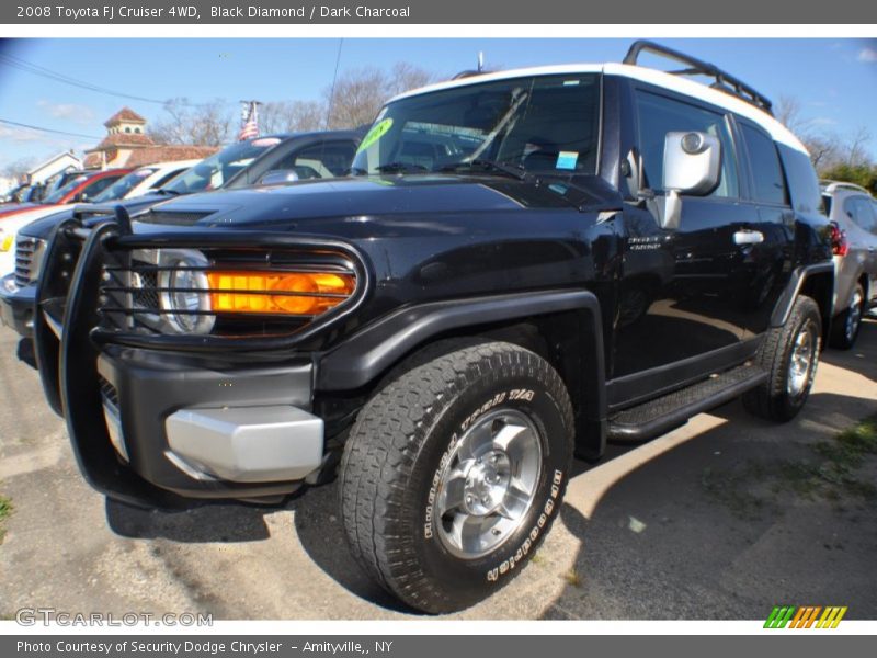 Black Diamond / Dark Charcoal 2008 Toyota FJ Cruiser 4WD