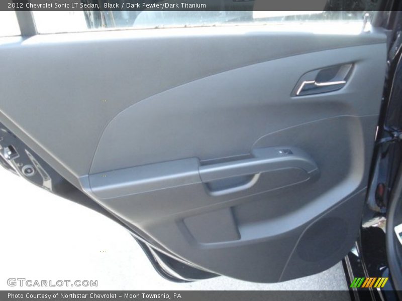 Black / Dark Pewter/Dark Titanium 2012 Chevrolet Sonic LT Sedan