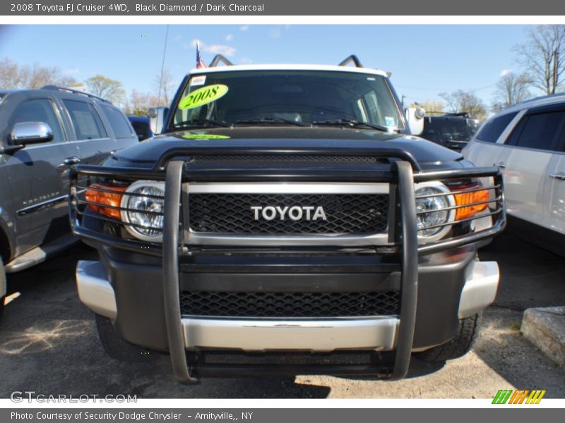 Black Diamond / Dark Charcoal 2008 Toyota FJ Cruiser 4WD