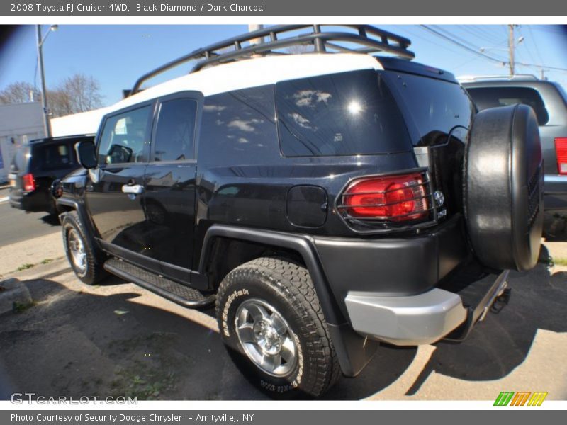 Black Diamond / Dark Charcoal 2008 Toyota FJ Cruiser 4WD