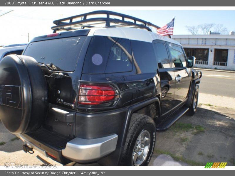 Black Diamond / Dark Charcoal 2008 Toyota FJ Cruiser 4WD