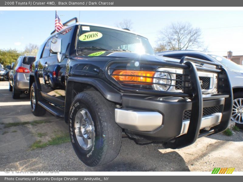 Black Diamond / Dark Charcoal 2008 Toyota FJ Cruiser 4WD