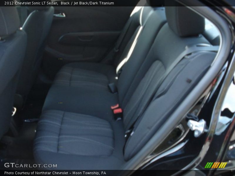 Black / Jet Black/Dark Titanium 2012 Chevrolet Sonic LT Sedan