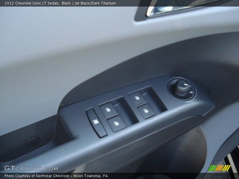 Black / Jet Black/Dark Titanium 2012 Chevrolet Sonic LT Sedan