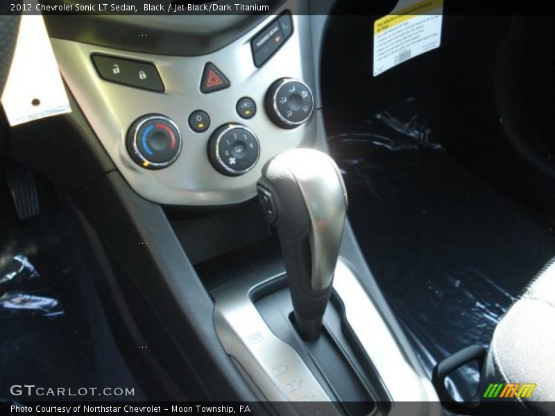 Black / Jet Black/Dark Titanium 2012 Chevrolet Sonic LT Sedan