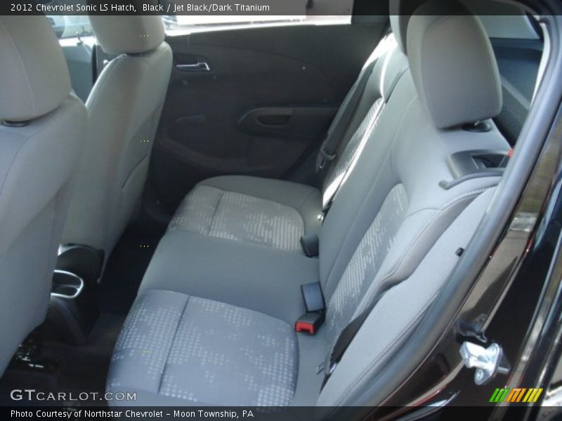 Black / Jet Black/Dark Titanium 2012 Chevrolet Sonic LS Hatch