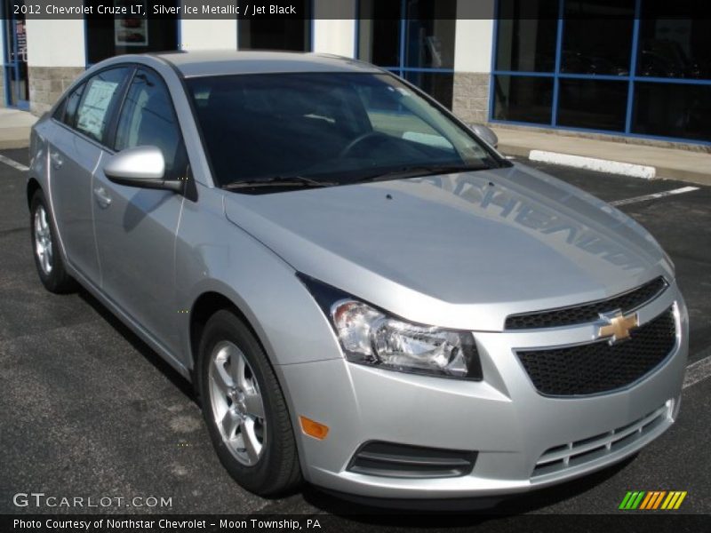Silver Ice Metallic / Jet Black 2012 Chevrolet Cruze LT