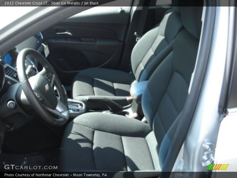 Silver Ice Metallic / Jet Black 2012 Chevrolet Cruze LT