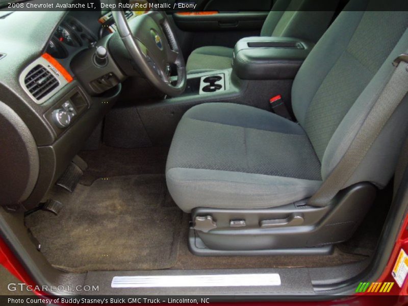  2008 Avalanche LT Ebony Interior