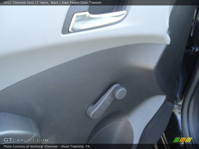 Black / Dark Pewter/Dark Titanium 2012 Chevrolet Sonic LT Hatch