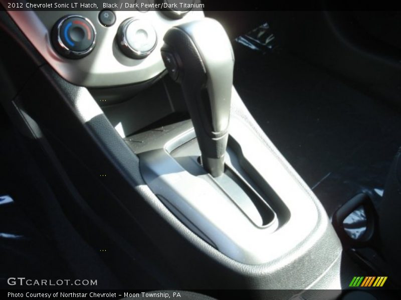 Black / Dark Pewter/Dark Titanium 2012 Chevrolet Sonic LT Hatch