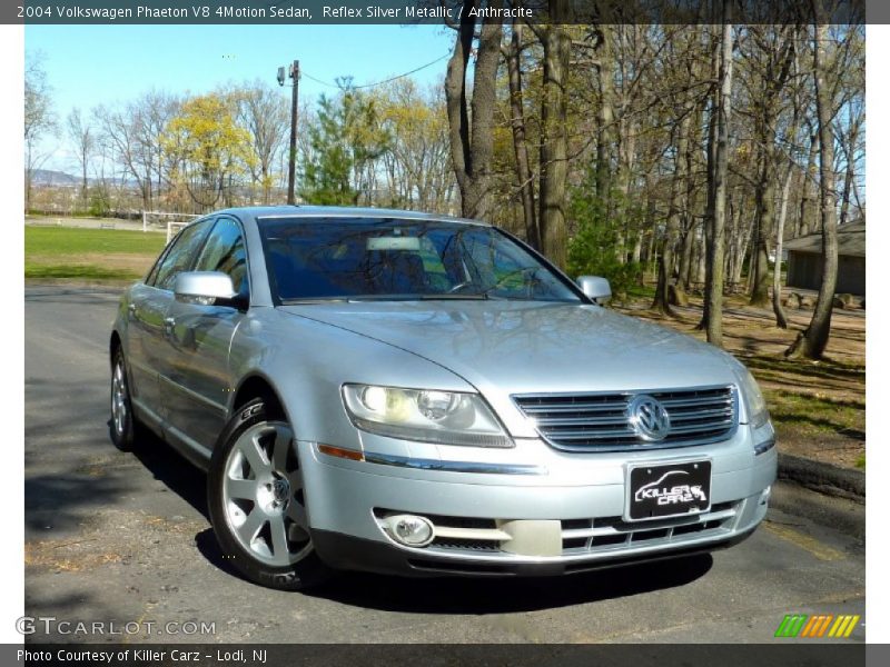 Reflex Silver Metallic / Anthracite 2004 Volkswagen Phaeton V8 4Motion Sedan
