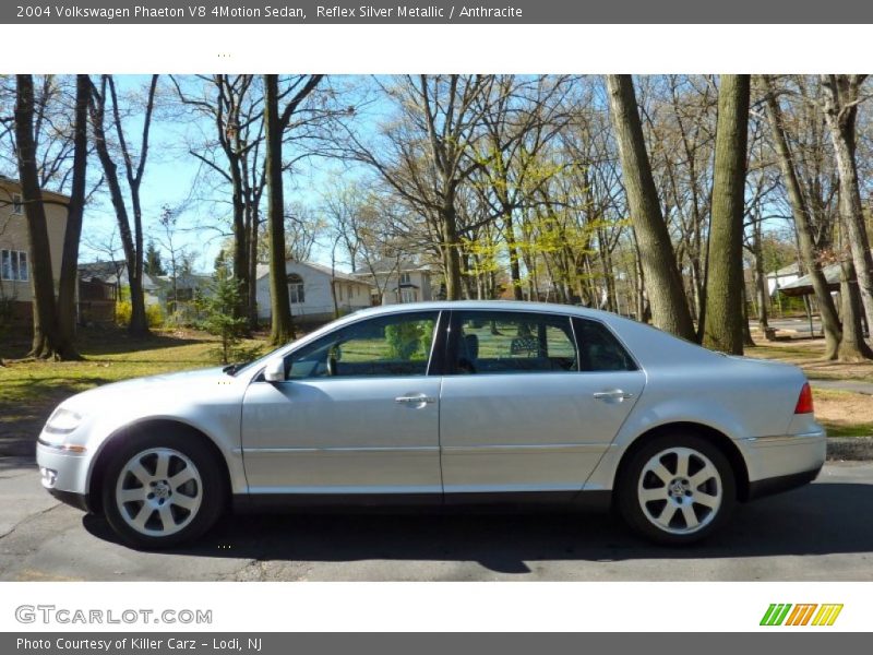 Reflex Silver Metallic / Anthracite 2004 Volkswagen Phaeton V8 4Motion Sedan