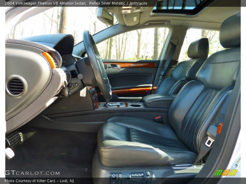 Reflex Silver Metallic / Anthracite 2004 Volkswagen Phaeton V8 4Motion Sedan