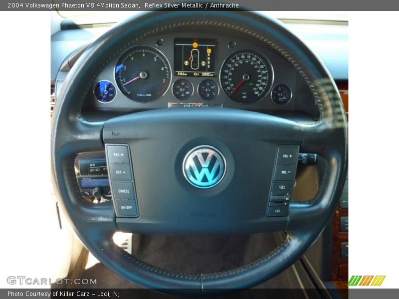 Reflex Silver Metallic / Anthracite 2004 Volkswagen Phaeton V8 4Motion Sedan