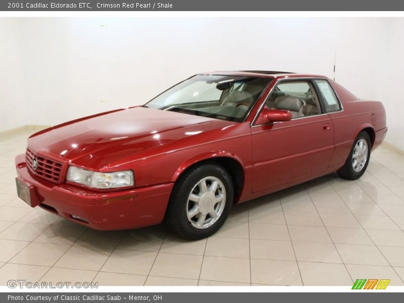 Crimson Red Pearl / Shale 2001 Cadillac Eldorado ETC