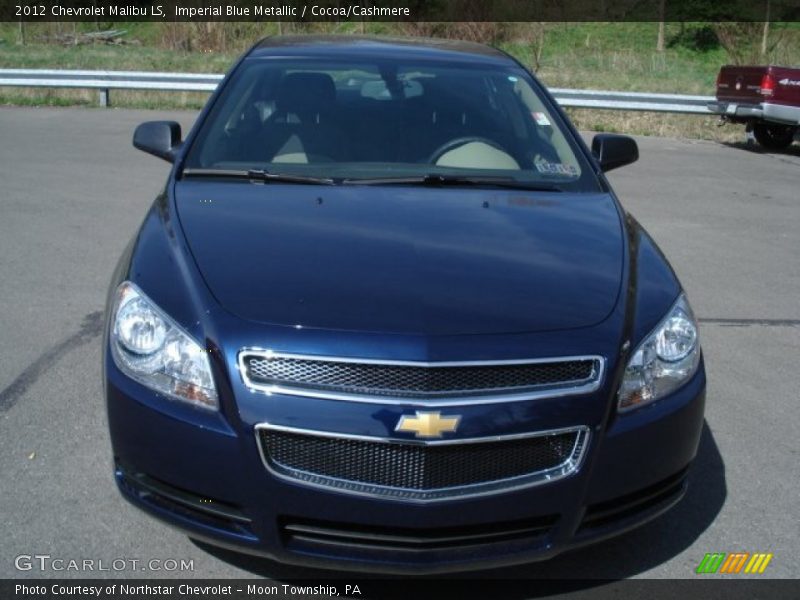 Imperial Blue Metallic / Cocoa/Cashmere 2012 Chevrolet Malibu LS