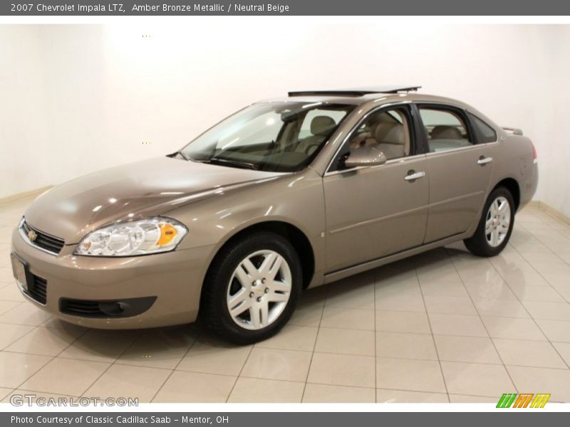 Amber Bronze Metallic / Neutral Beige 2007 Chevrolet Impala LTZ