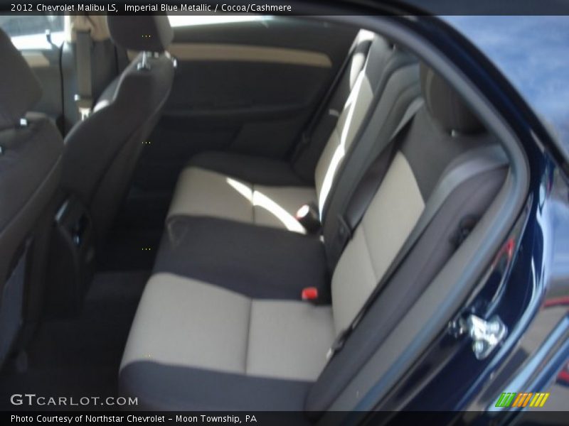 Imperial Blue Metallic / Cocoa/Cashmere 2012 Chevrolet Malibu LS